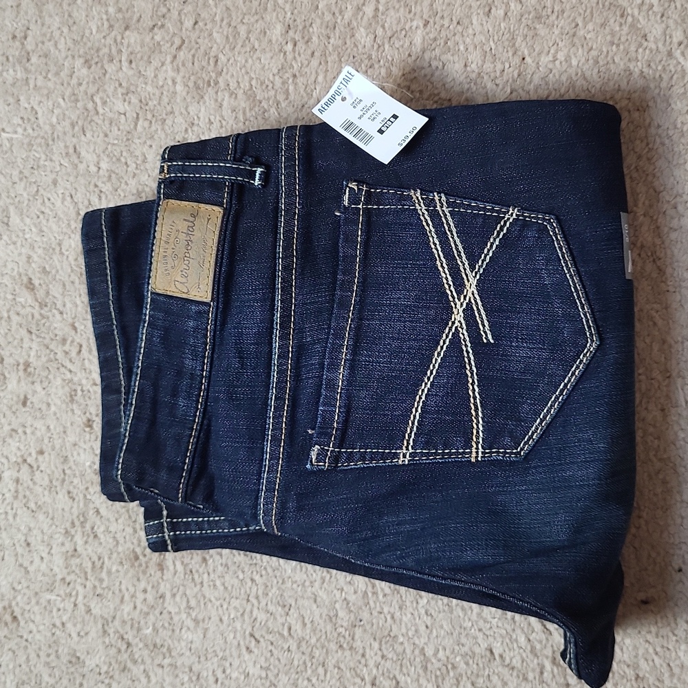 Aeropostale Bayla Low-rise Skinny Jeans, Size 9/10, New With Tags - Picture 3 of 12